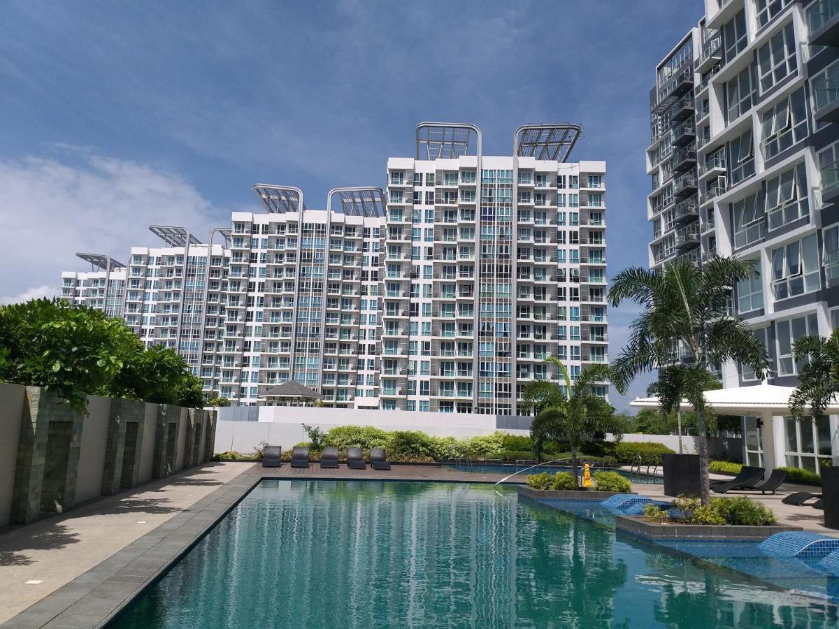 Mactan Newtown with Sun Set&Garden View Aparthotel Cebu Buitenkant foto